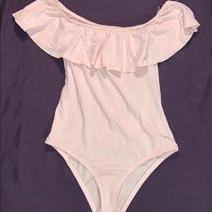 Off the shoulder bodysuit